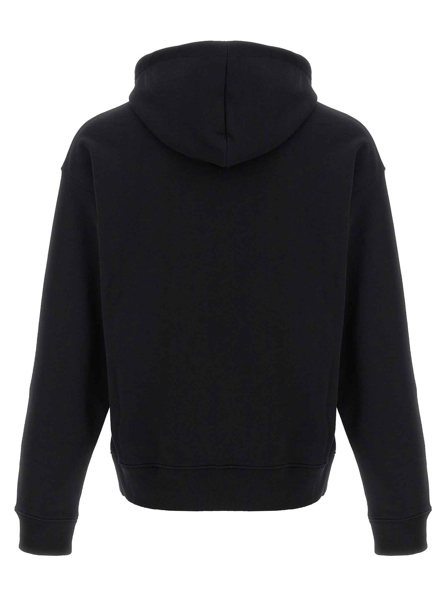 Black Cotton Sweatshirt