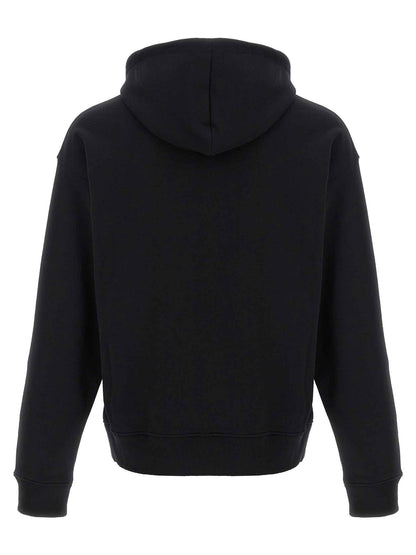Black Cotton Sweatshirt