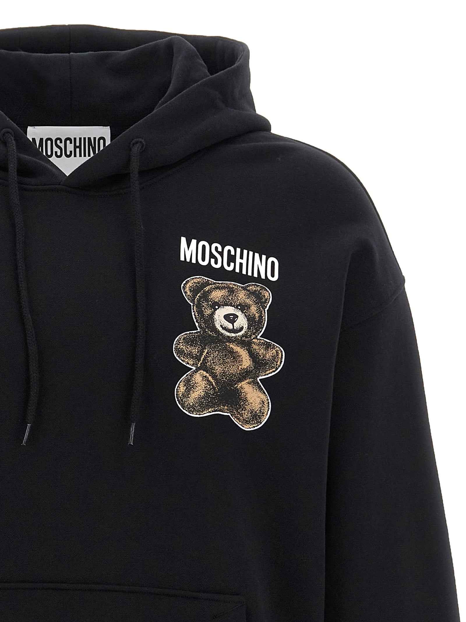 Black Cotton Sweatshirt