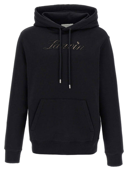 Black Cotton Sweatshirt