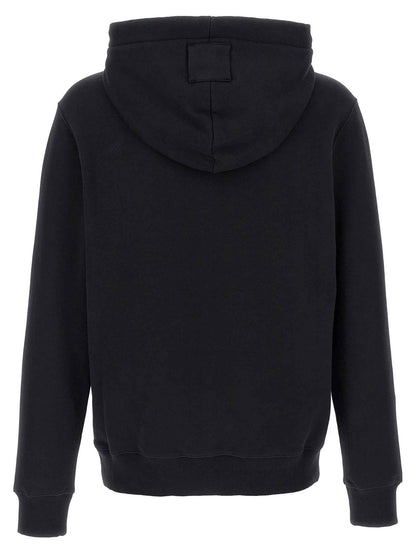 Black Cotton Sweatshirt