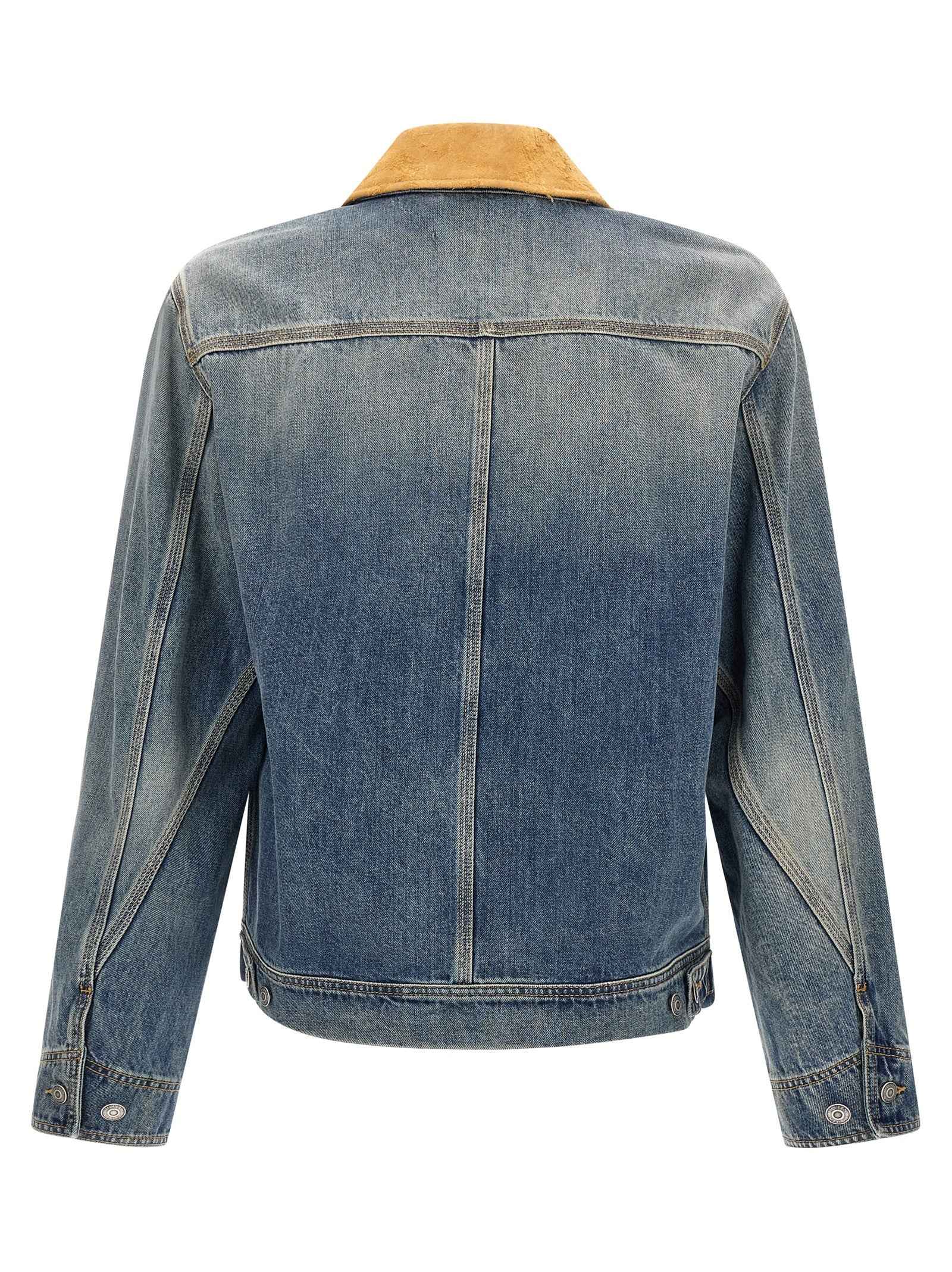 Blue Cotton Denim Jacket