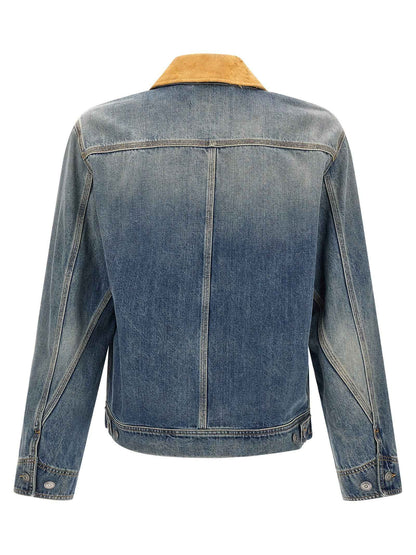 Blue Cotton Denim Jacket