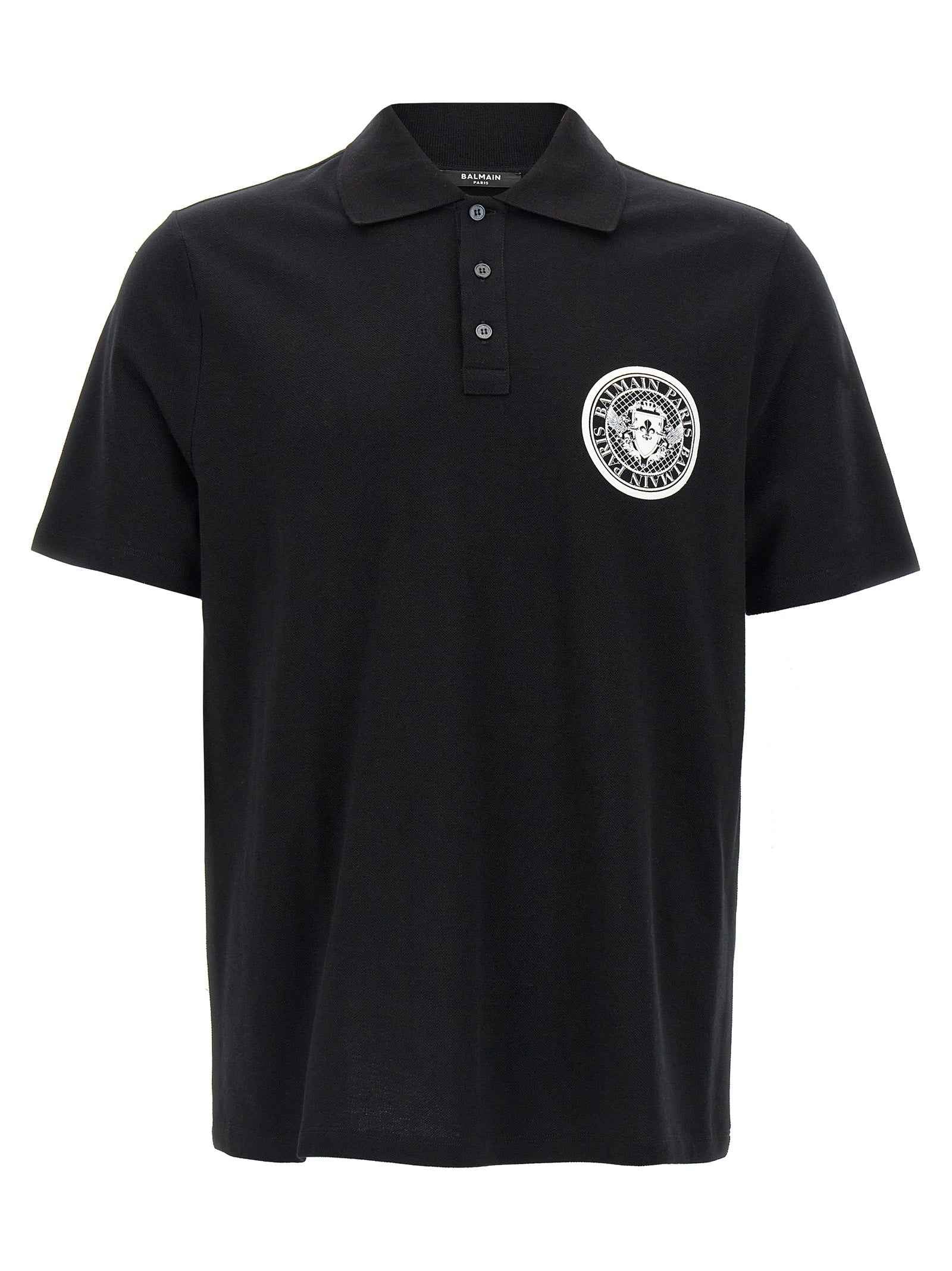 Bicolor Cotton Polo Shirt