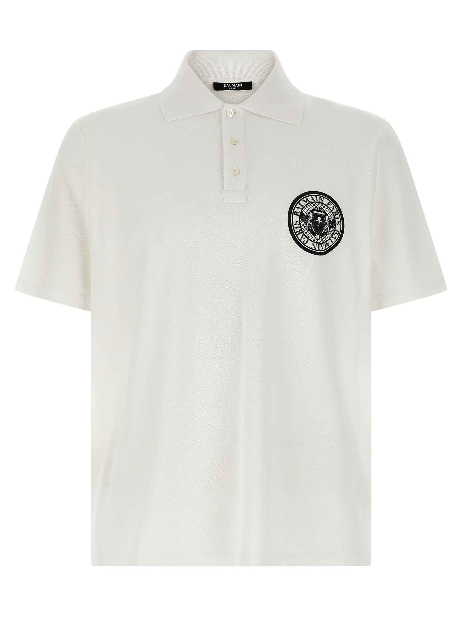 Bicolor Cotton Polo Shirt
