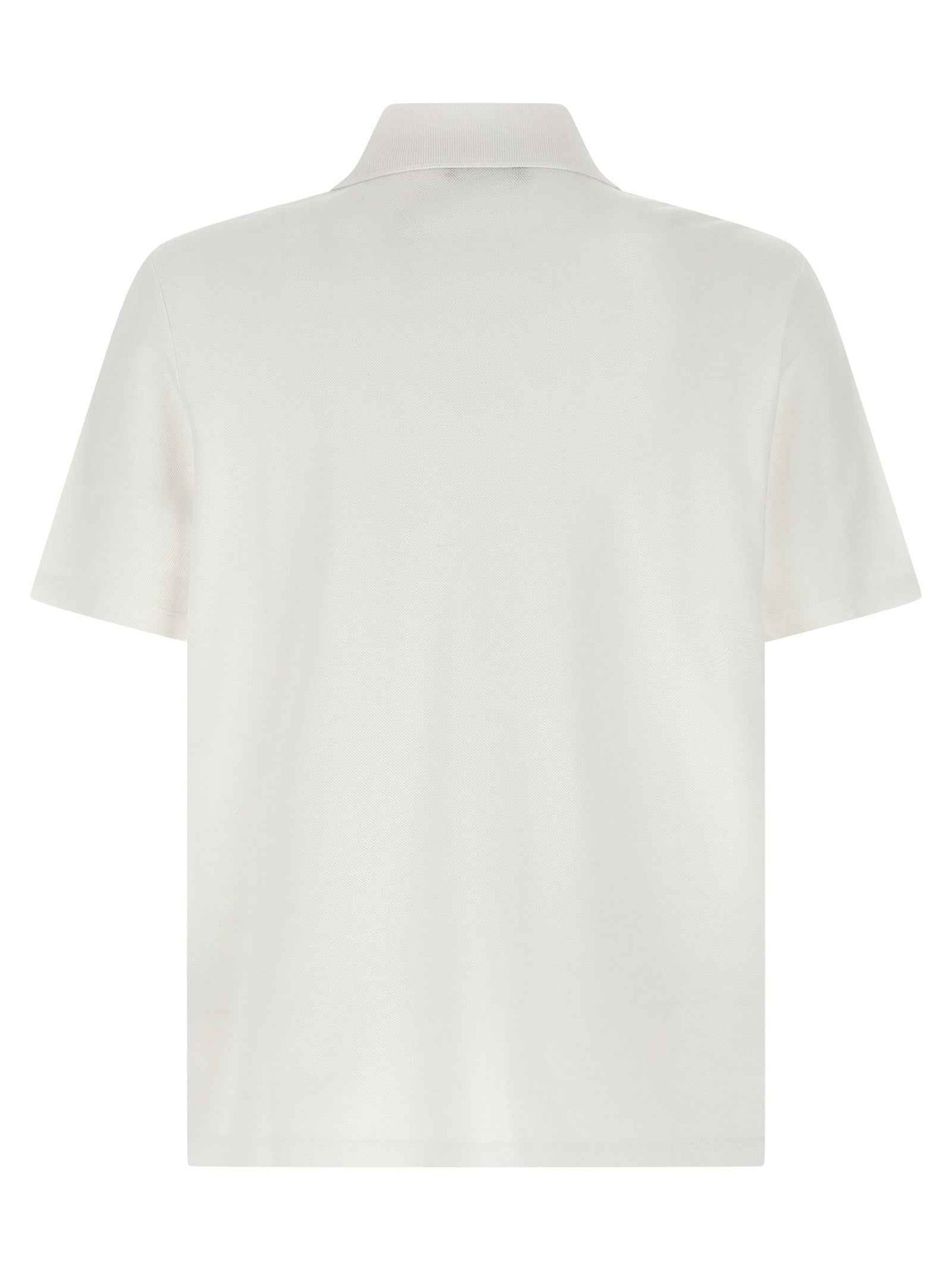 Bicolor Cotton Polo Shirt