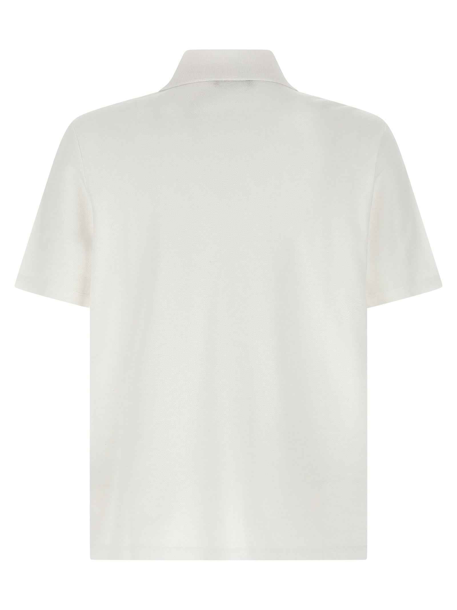 Bicolor Cotton Polo Shirt