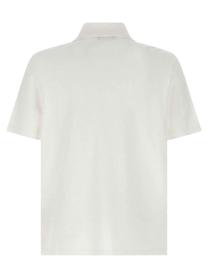 Bicolor Cotton Polo Shirt