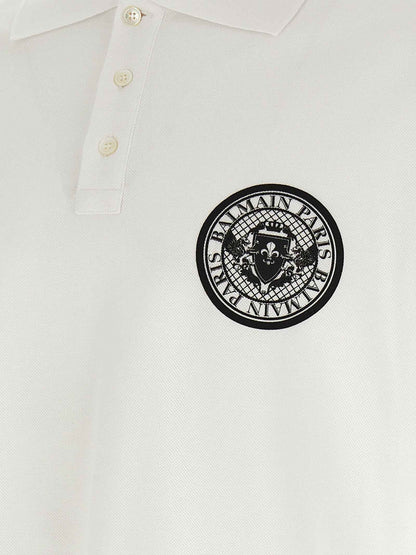 Bicolor Cotton Polo Shirt