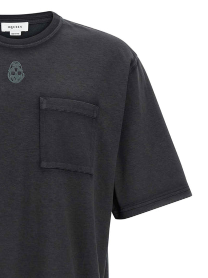 Black Cotton T-Shirt
