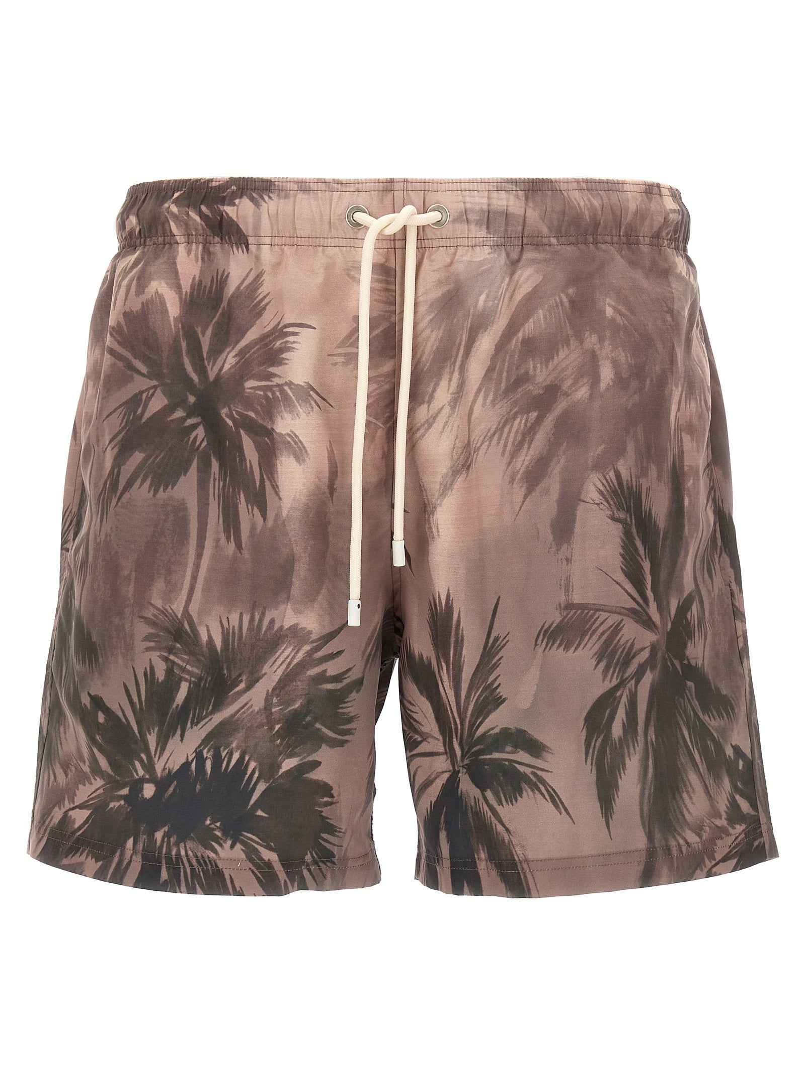 Multicolor Polyester Swim Shorts
