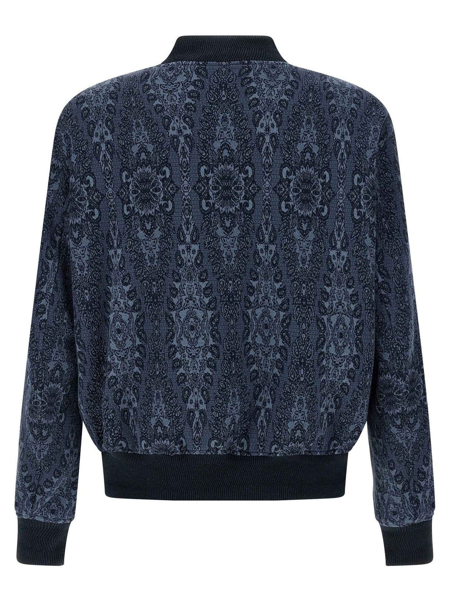 Blue Cotton Bomber