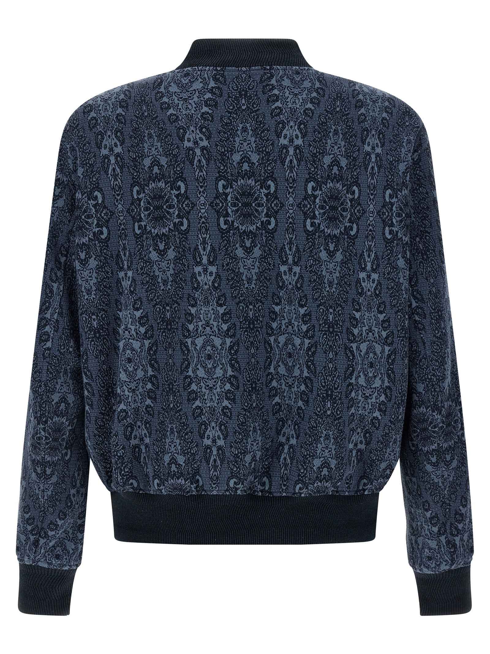 Blue Cotton Bomber