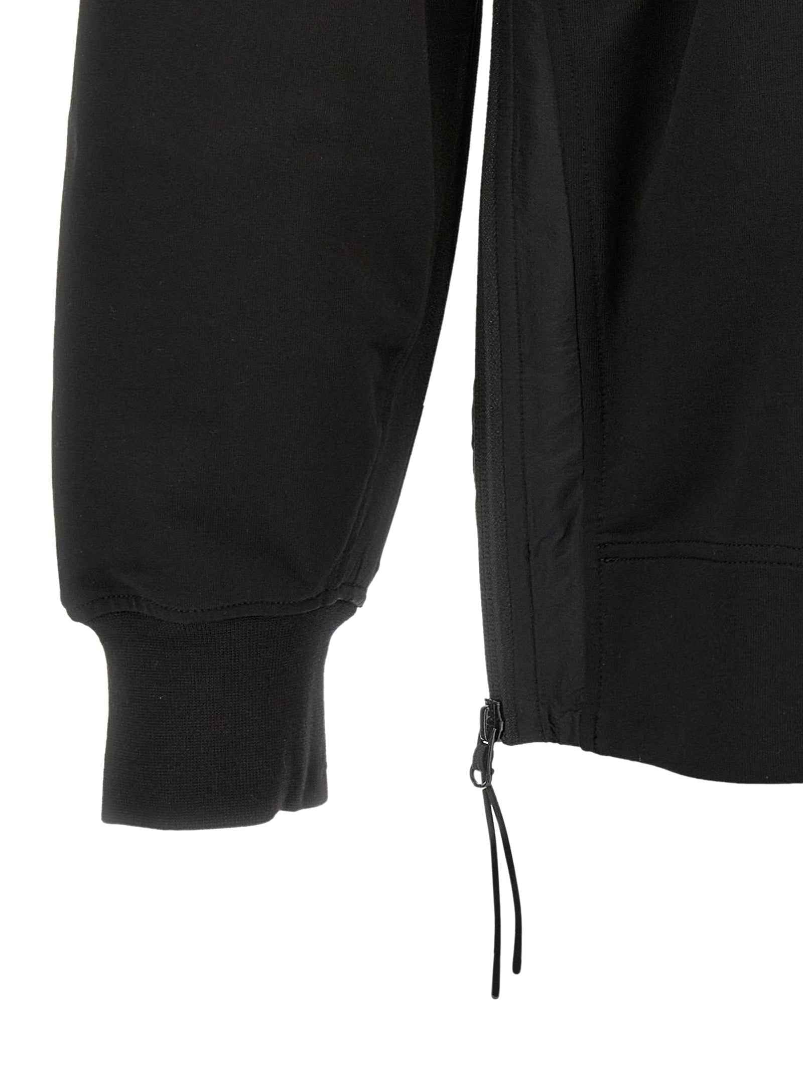 Black Cotton Sweatshirt