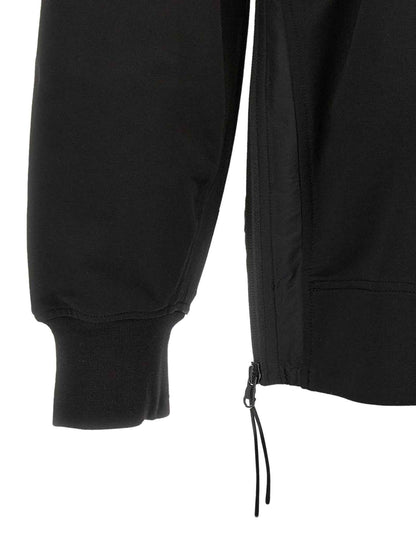 Black Cotton Sweatshirt