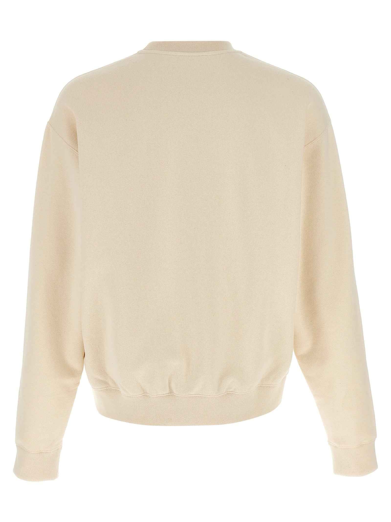 Beige Cotton Sweatshirt