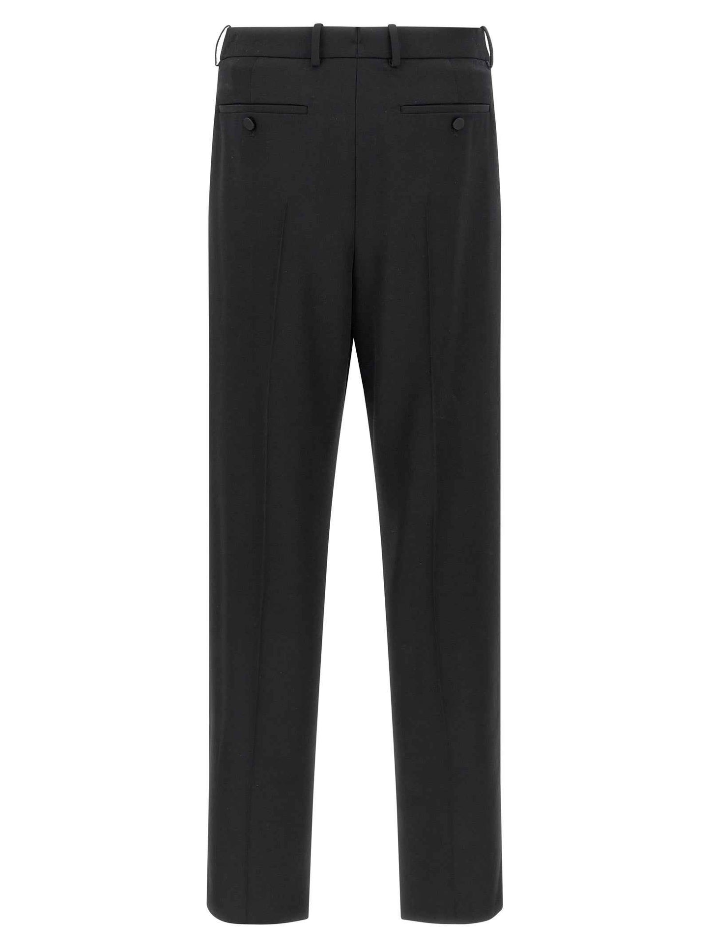 Black Wool Dress Pants