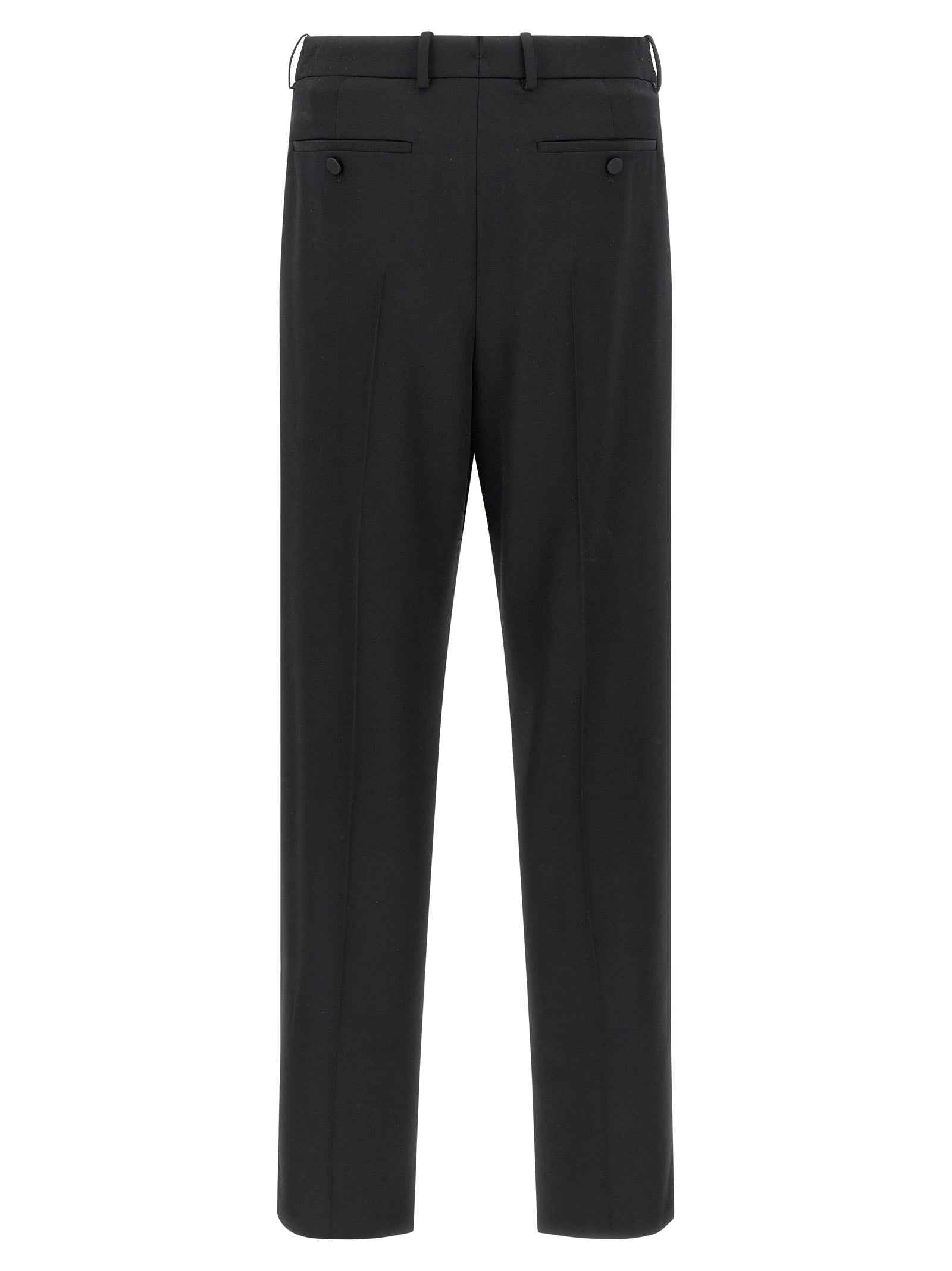 Black Wool Dress Pants