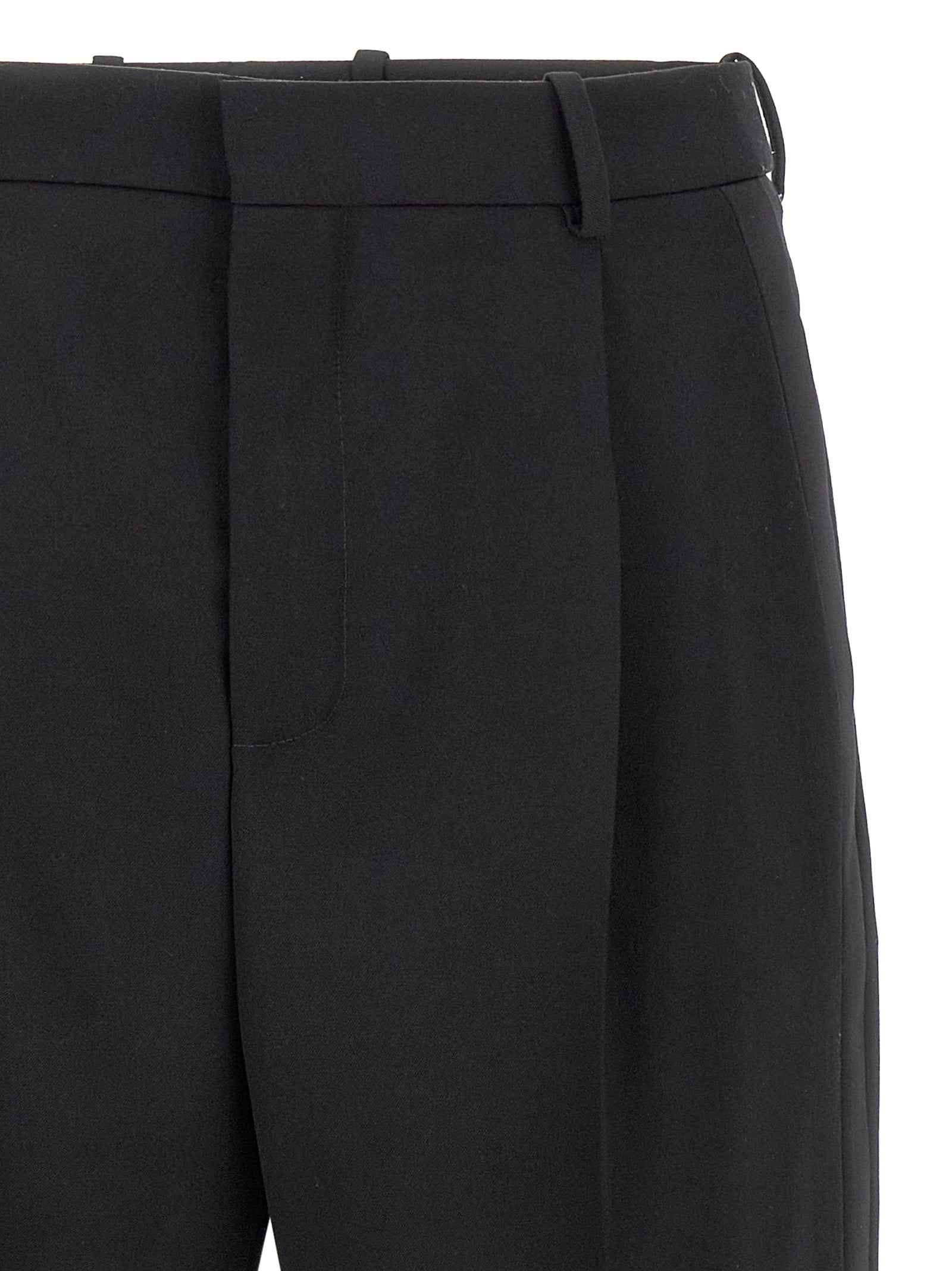 Black Wool Dress Pants