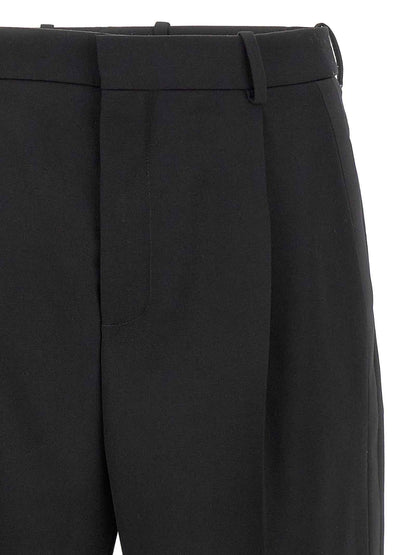 Black Wool Dress Pants