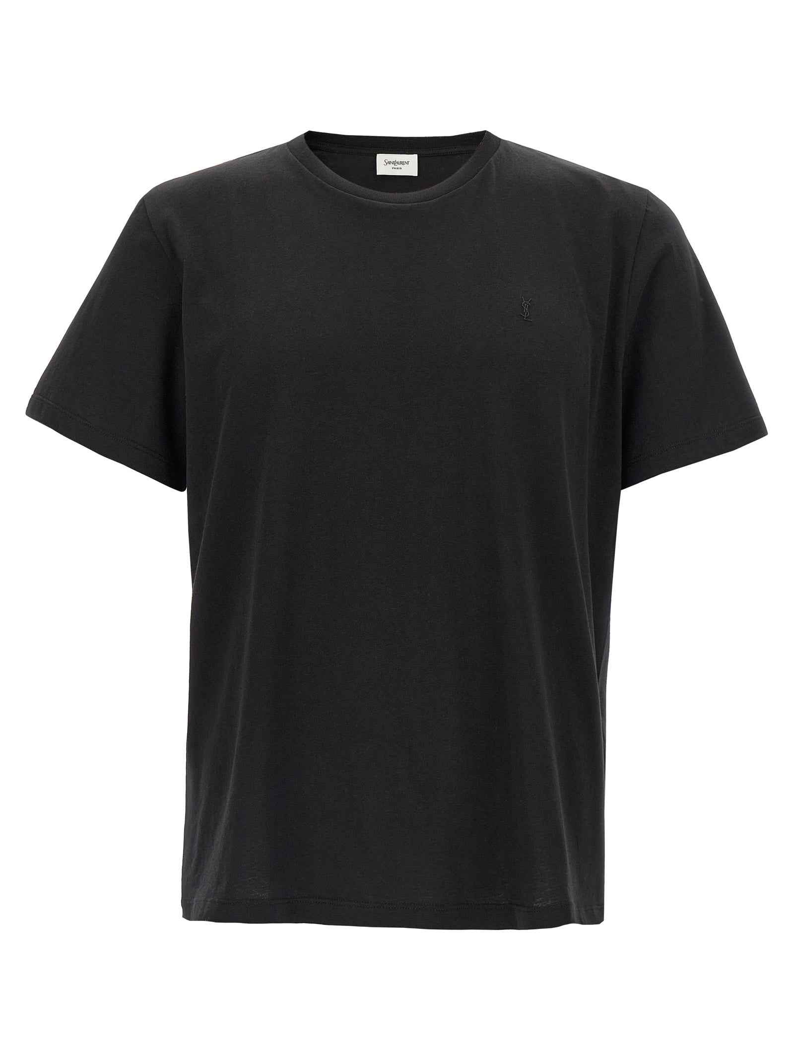 Black Cotton T-Shirt