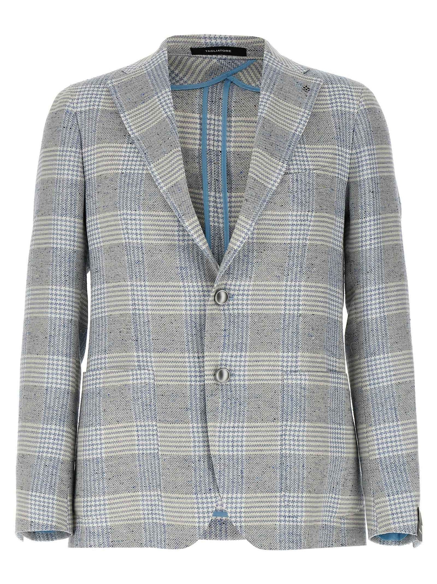 Blue Cotton Blazer