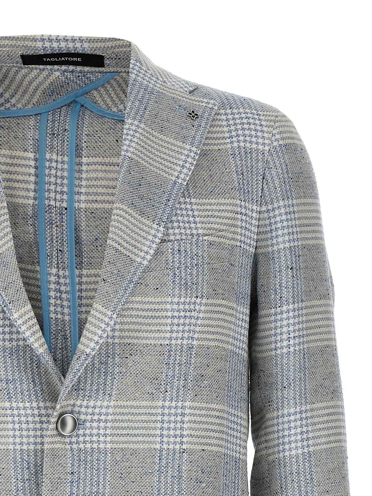 Blue Cotton Blazer