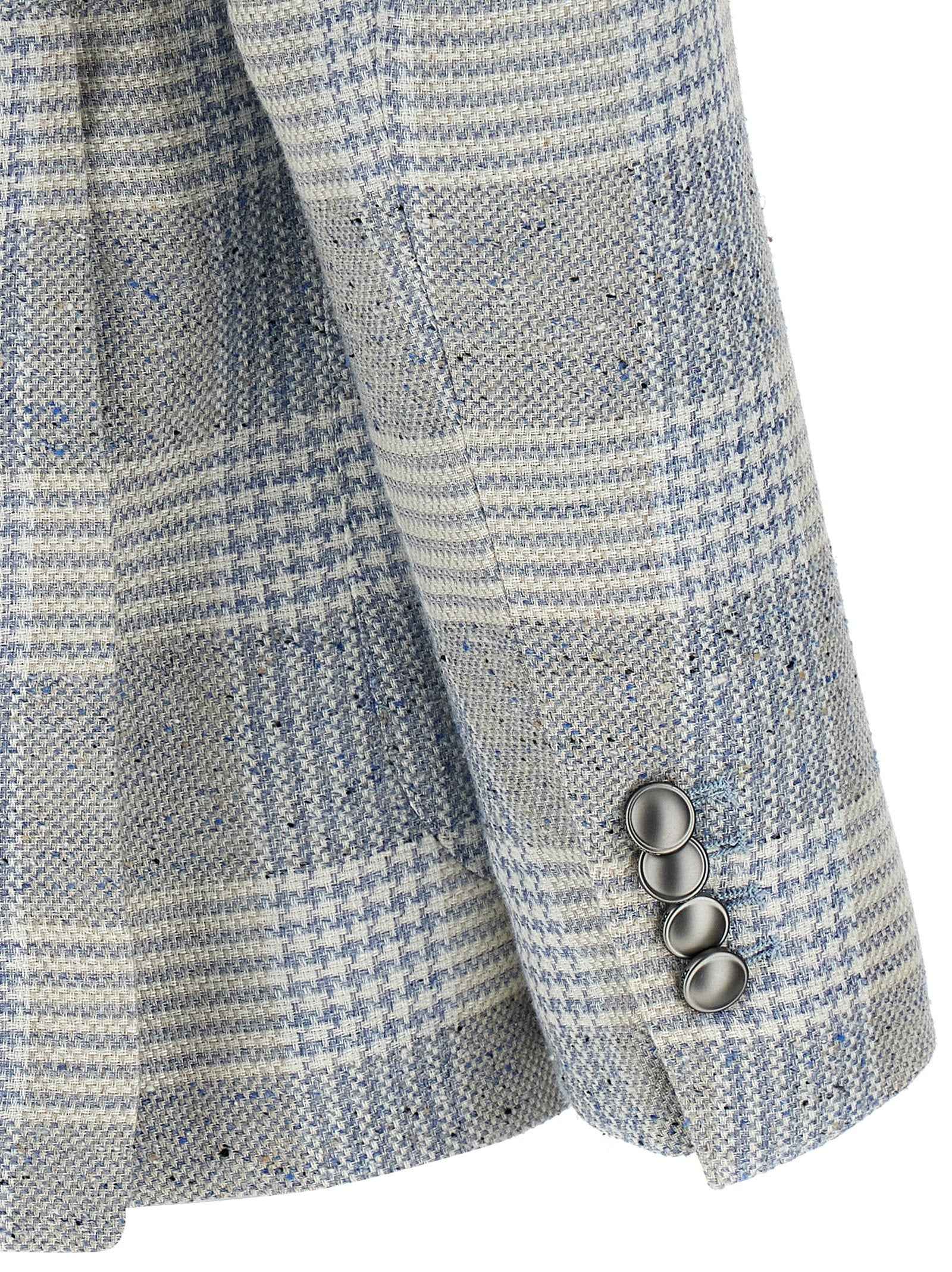 Blue Cotton Blazer