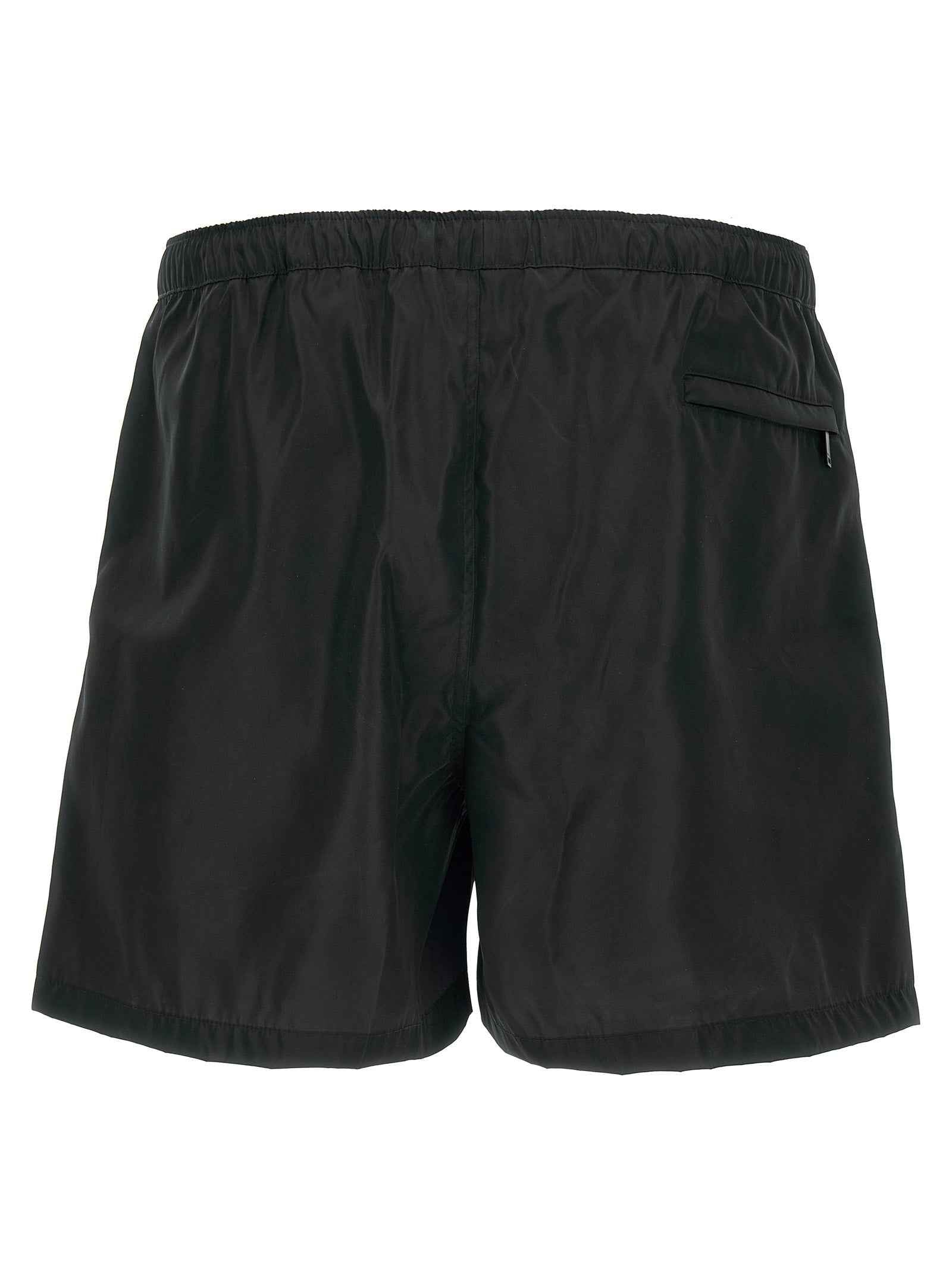 Black Polyamide Swim Shorts