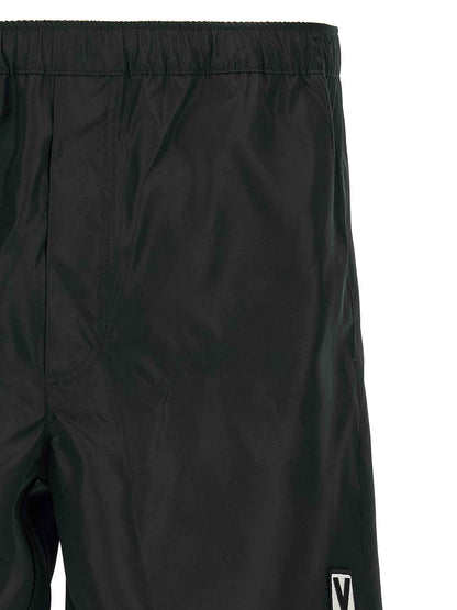 Black Polyamide Swim Shorts