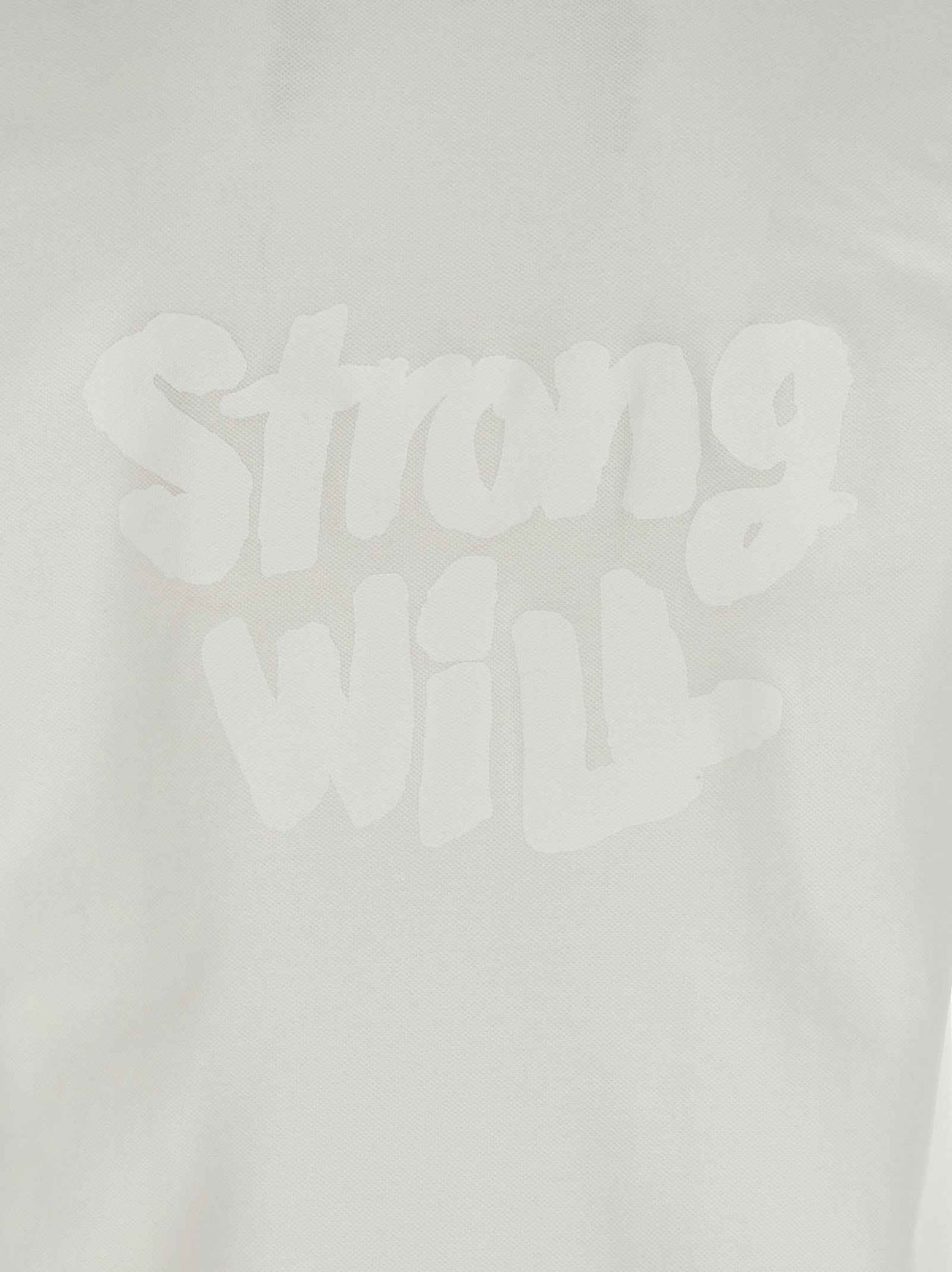 White Cotton Polo Shirt