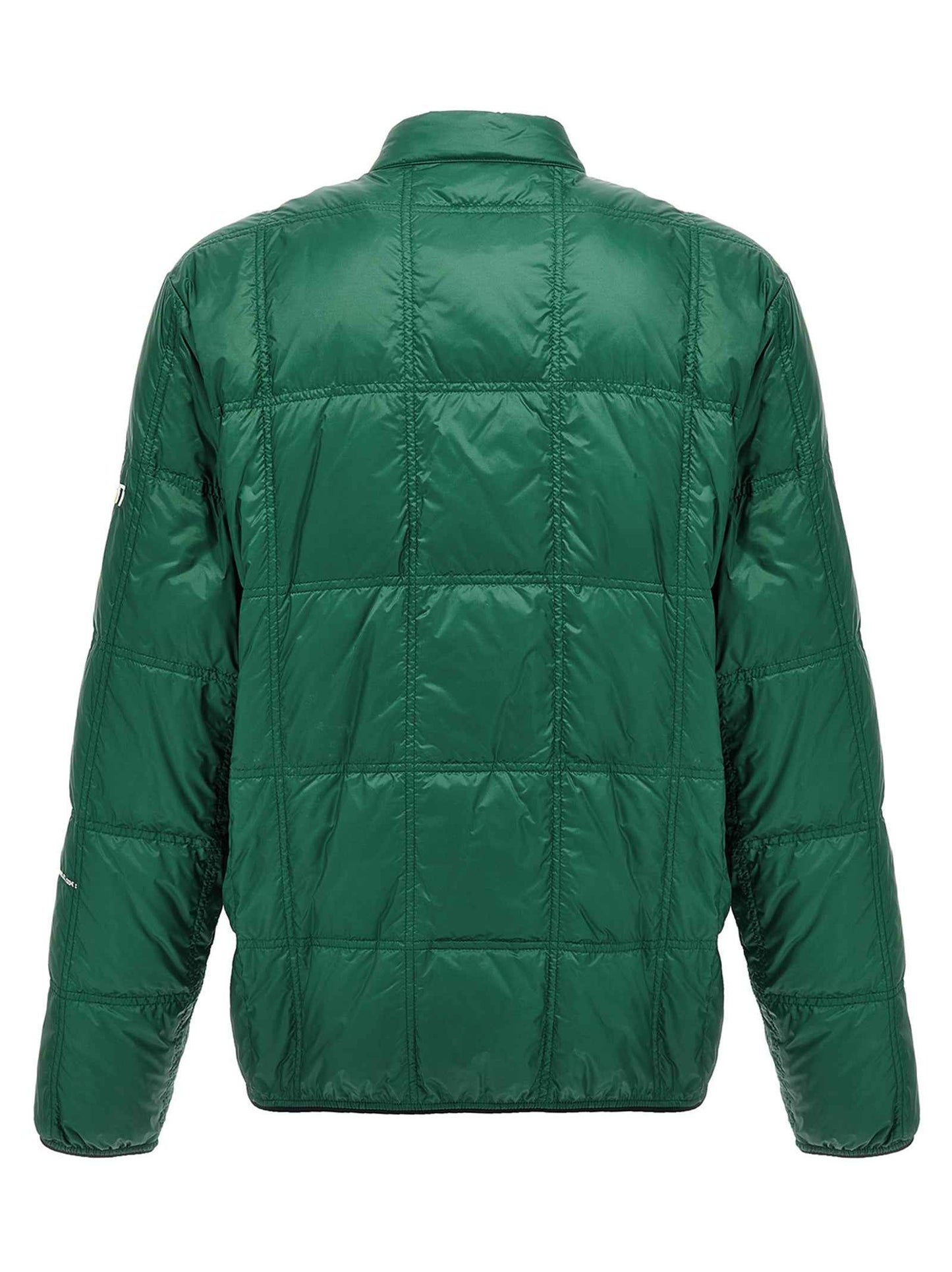 Bicolor Polyamide Full-Length Jacket