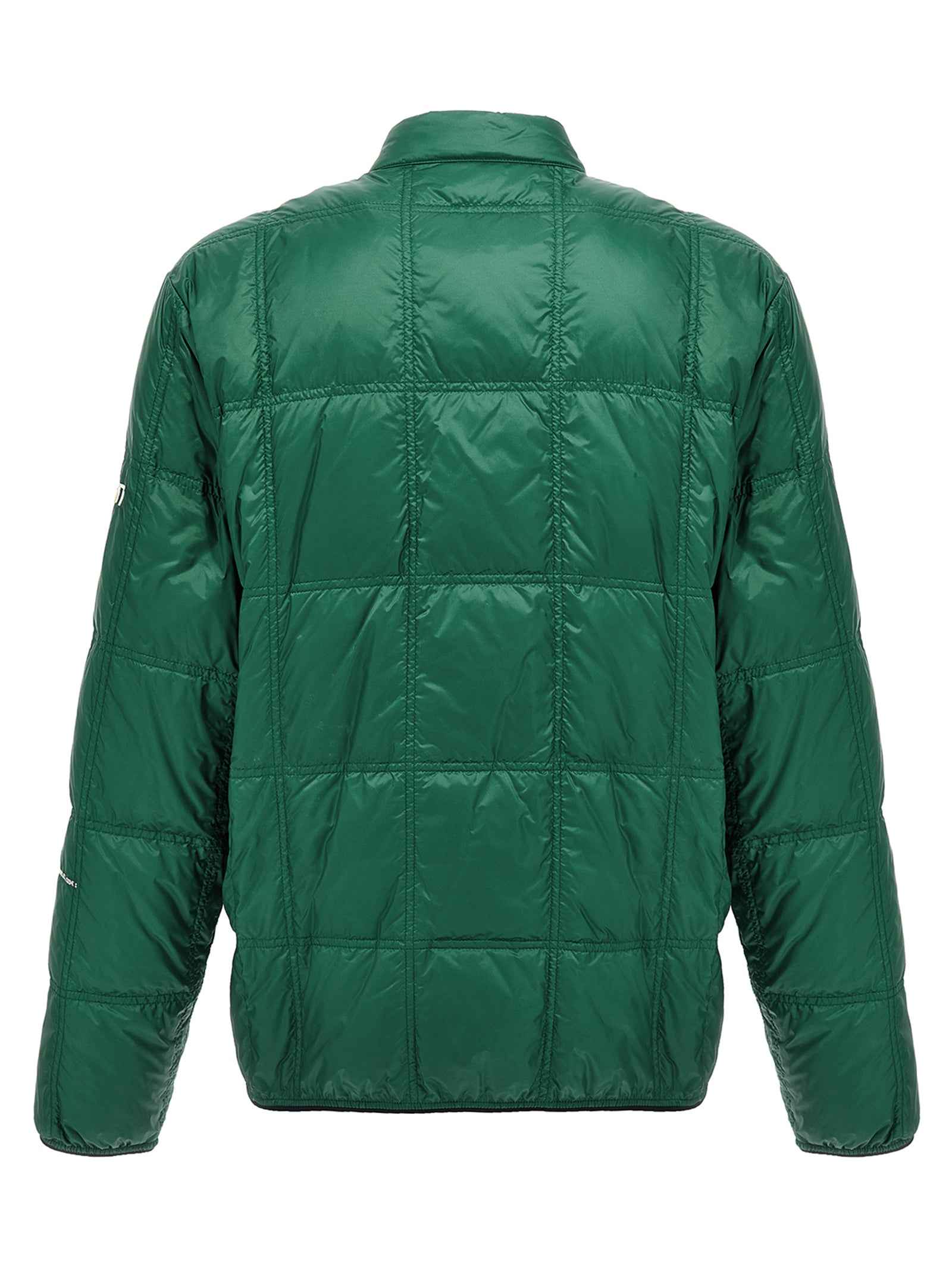 Bicolor Polyamide Full-Length Jacket