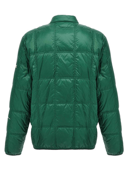 Bicolor Polyamide Full-Length Jacket