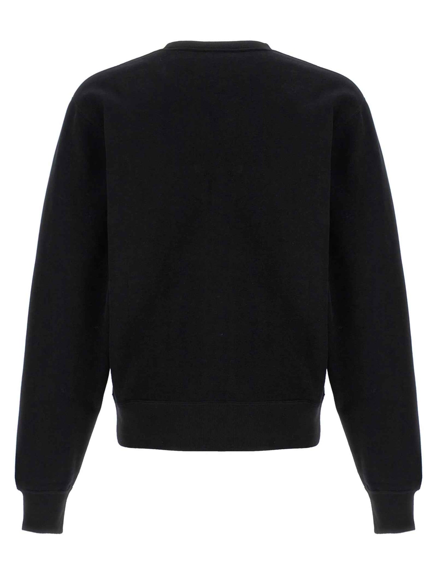Black Cotton Sweatshirt