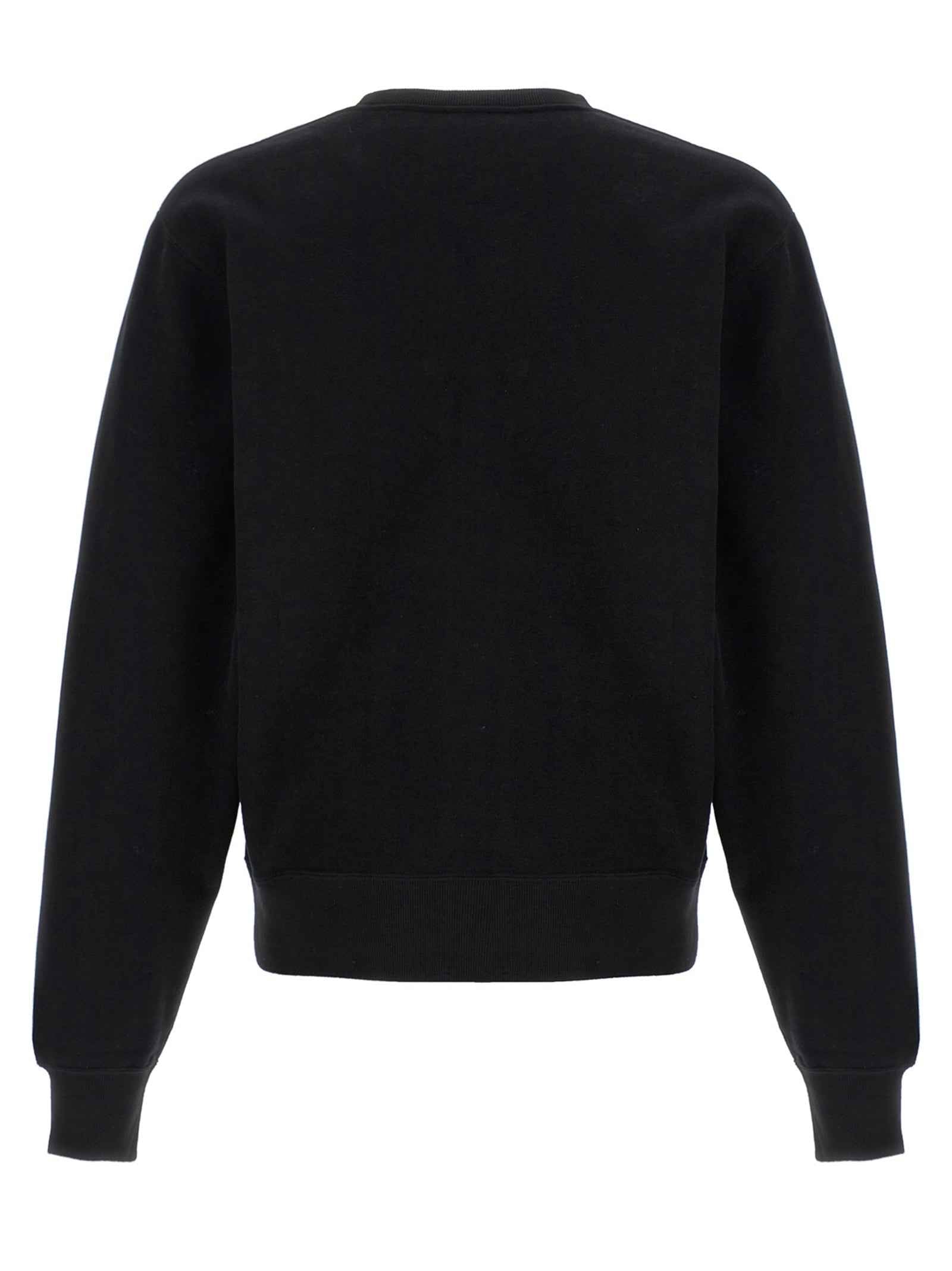 Black Cotton Sweatshirt