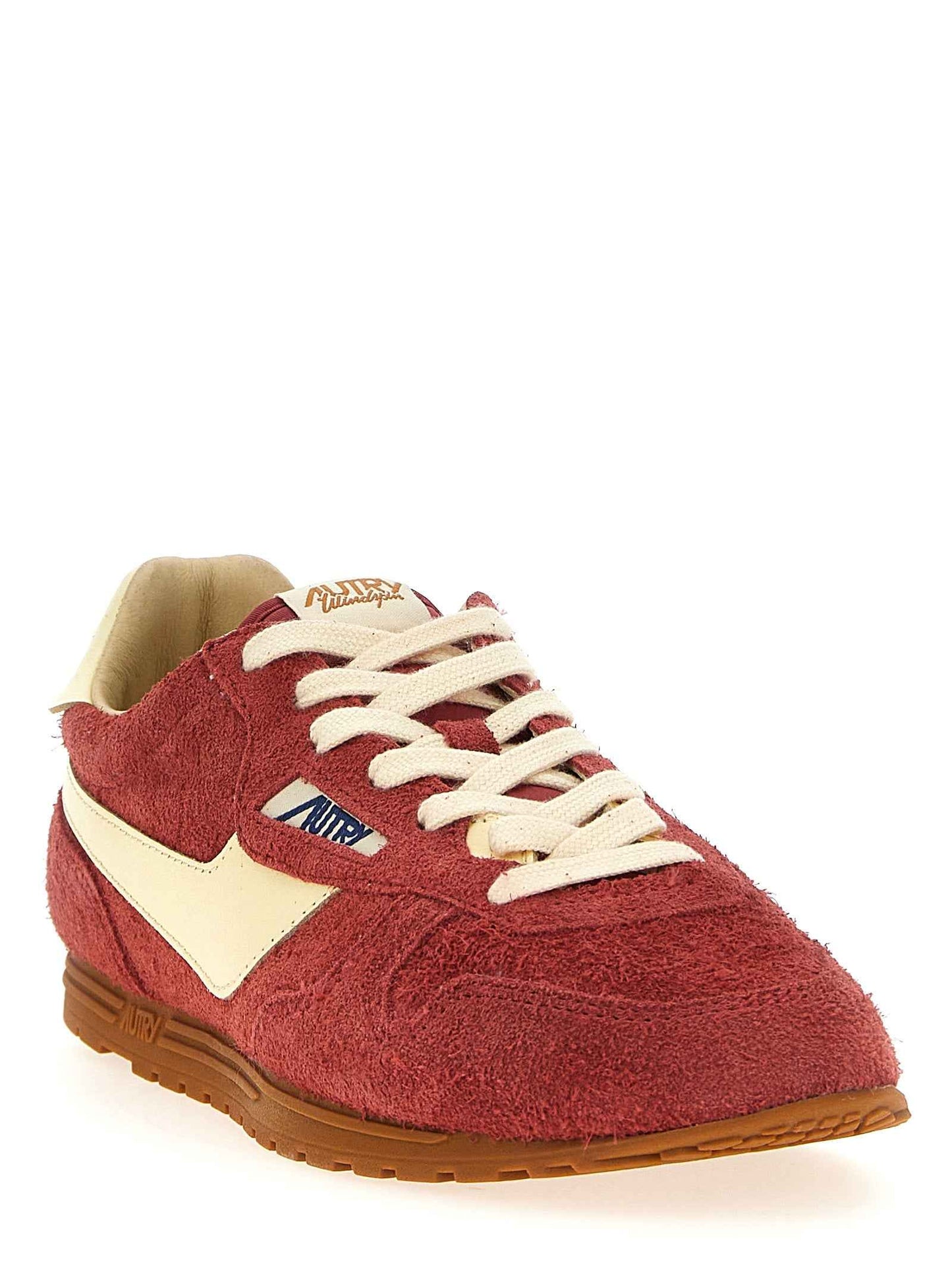 Multicolor Leather Low Top Sneakers