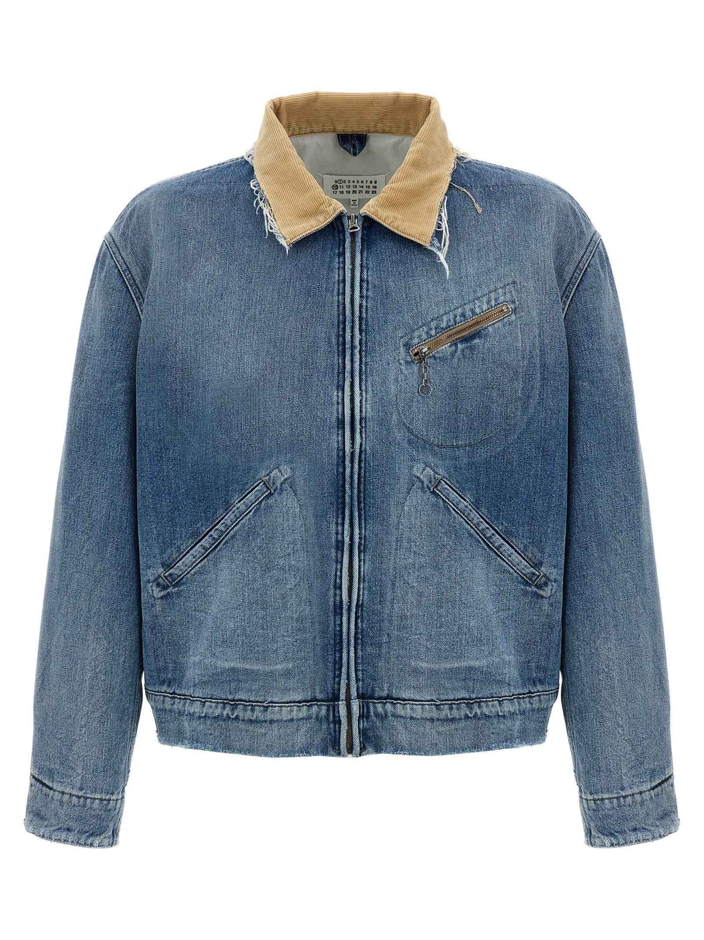 Blue Cotton Denim Jacket