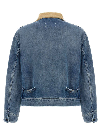 Blue Cotton Denim Jacket