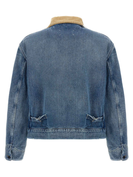 Blue Cotton Denim Jacket
