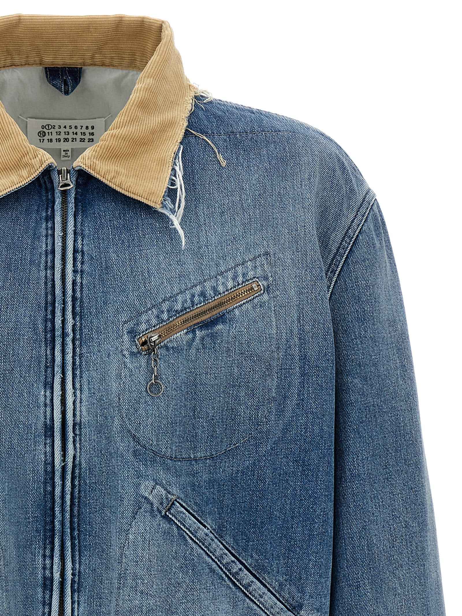 Blue Cotton Denim Jacket