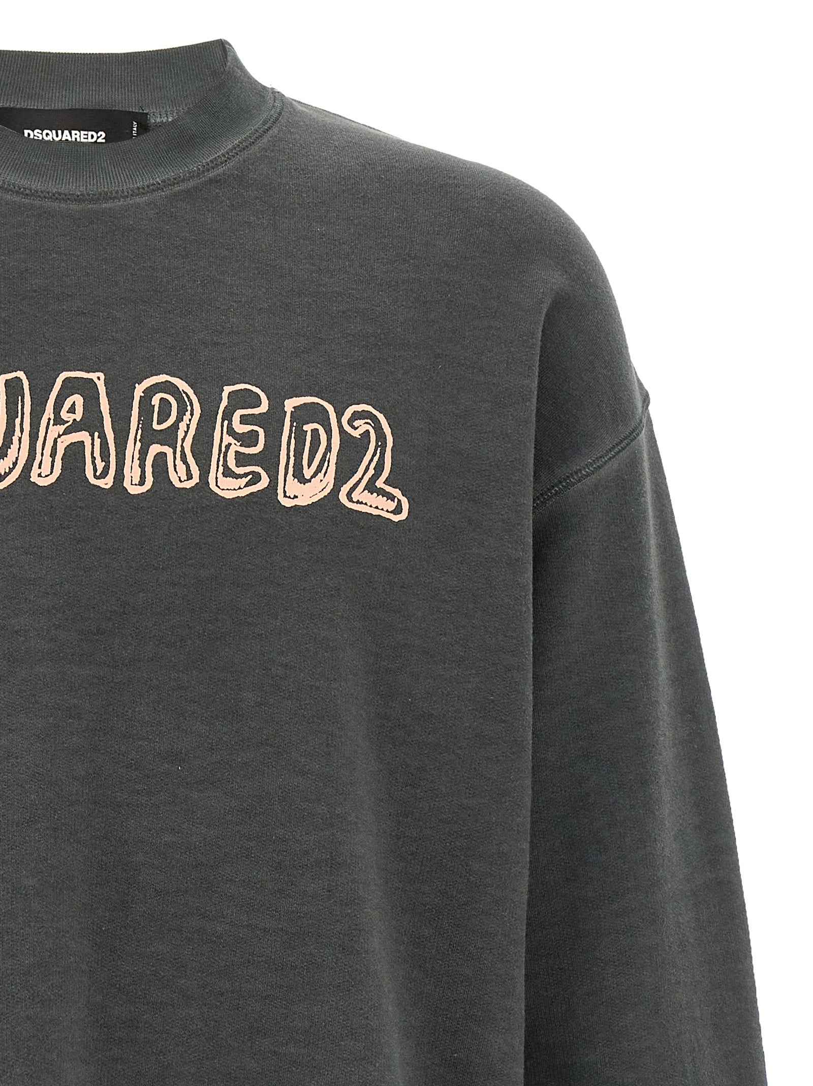Gray Cotton Sweatshirt