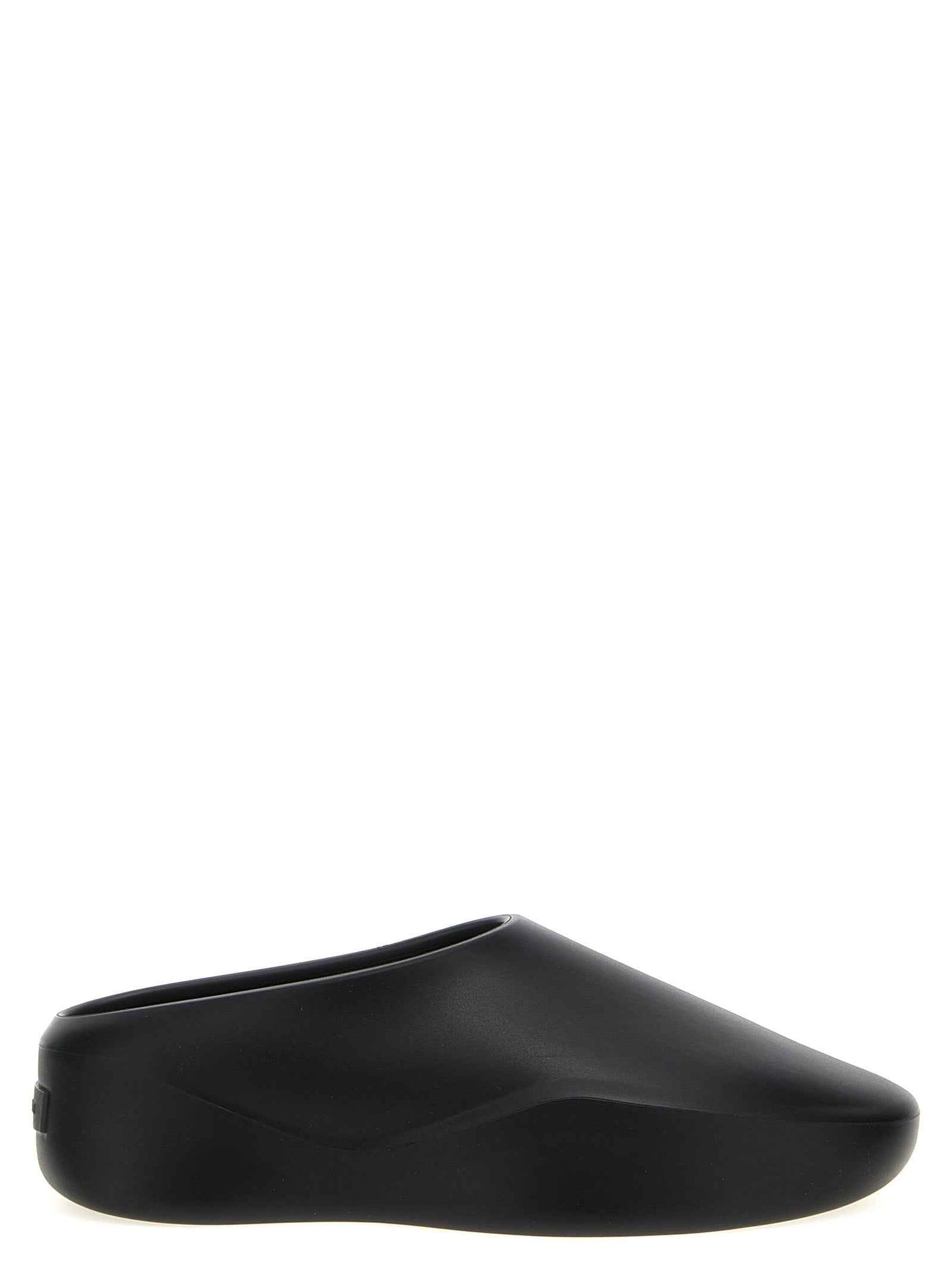 Black Rubber Clogs