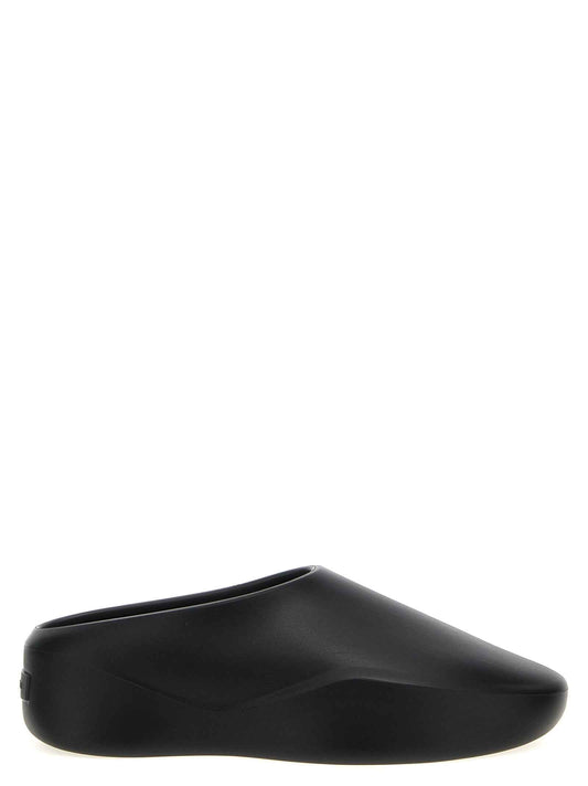 Black Rubber Clogs