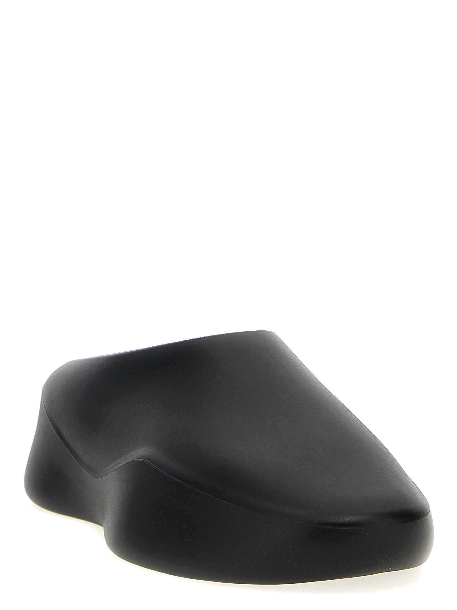 Black Rubber Clogs