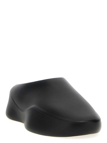 Black Rubber Clogs