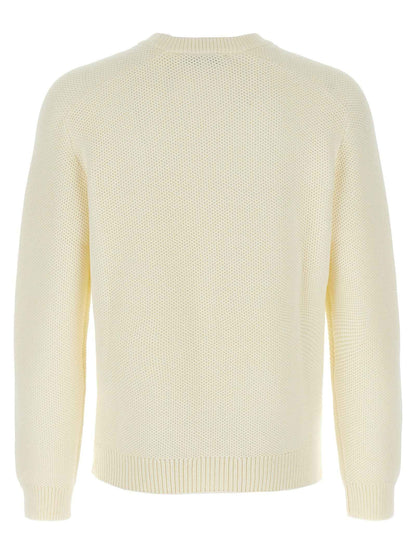 White Cotton Cardigan