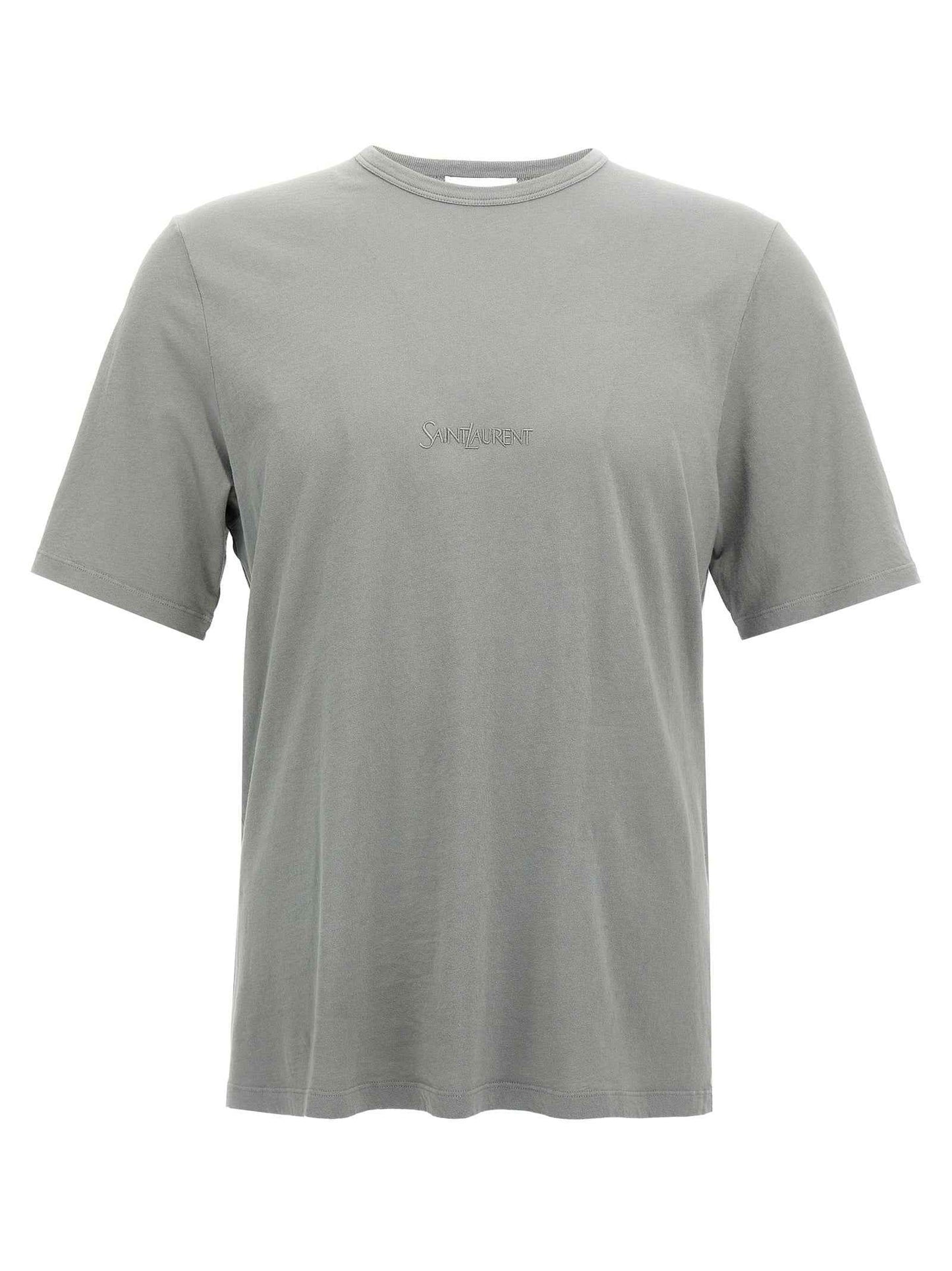 Gray Cotton T-Shirt