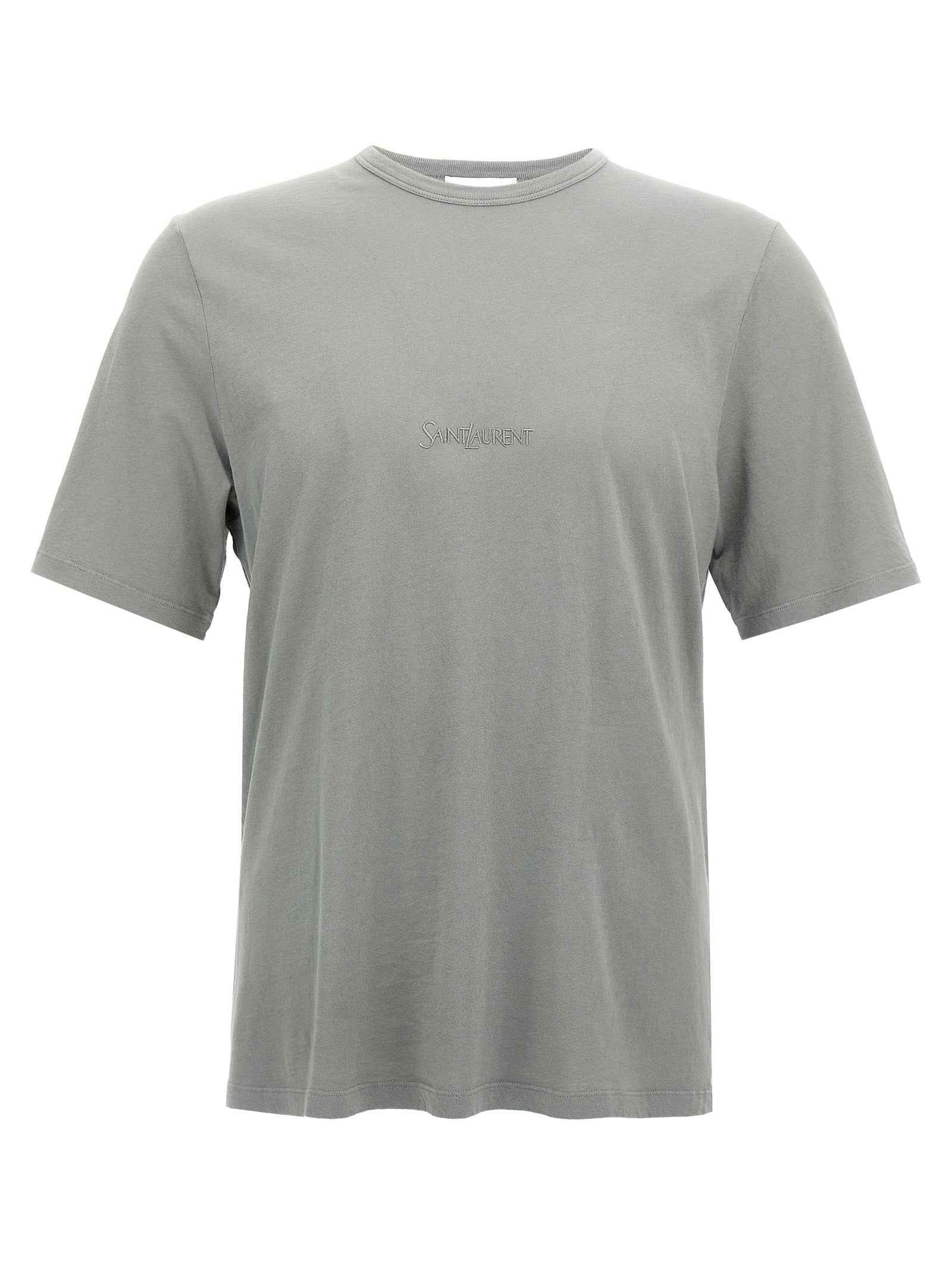 Gray Cotton T-Shirt