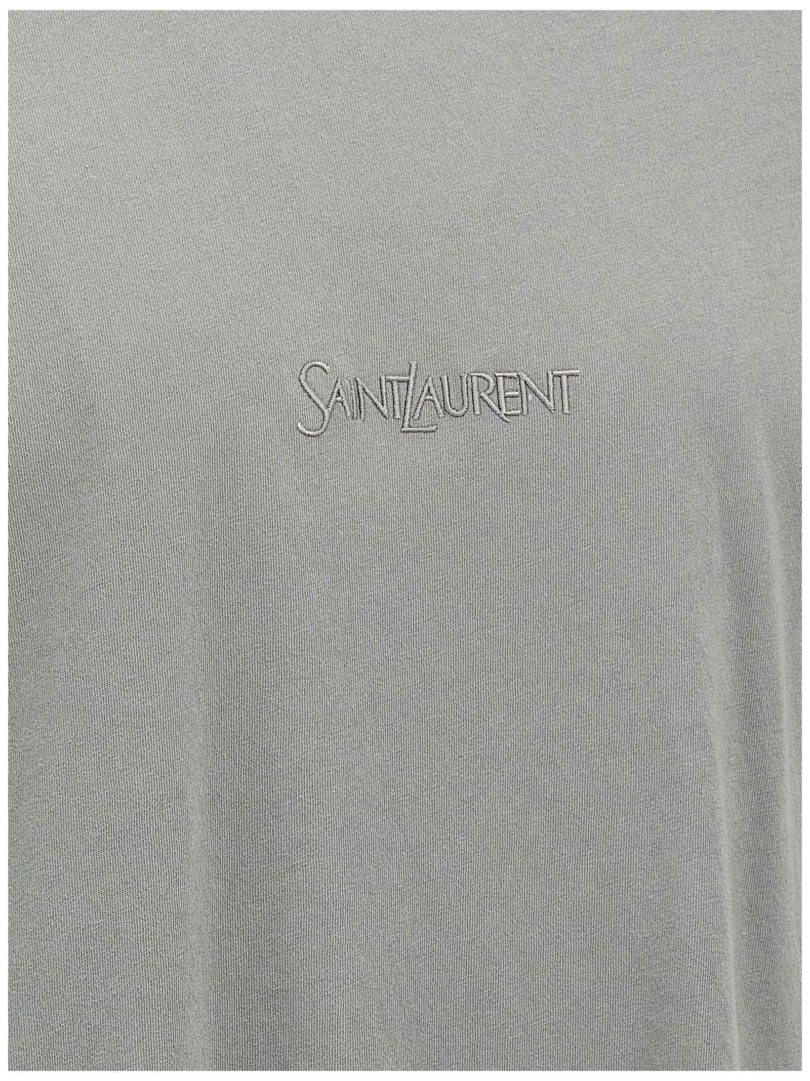 Gray Cotton T-Shirt